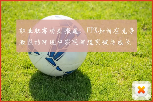 职业联赛特别报道：FPX如何在竞争激烈的环境中实现辉煌突破与成长
