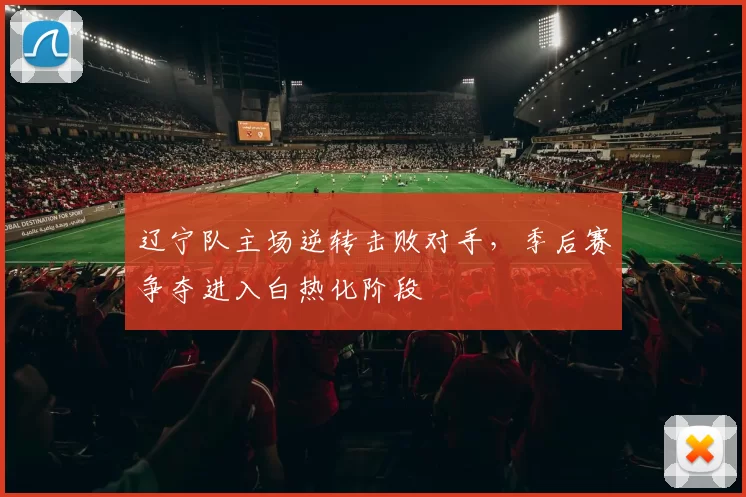 辽宁队主场逆转击败对手，季后赛争夺进入白热化阶段