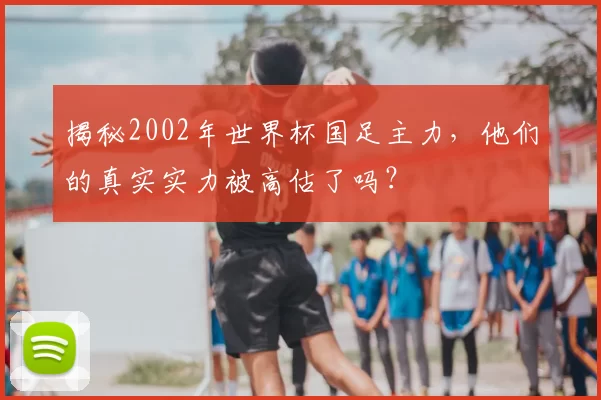 揭秘2002年世界杯国足主力,他们的真实实力被高估了吗?