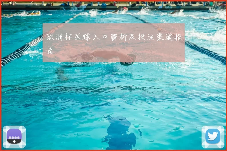 欧洲杯买球入口解析及投注渠道指南